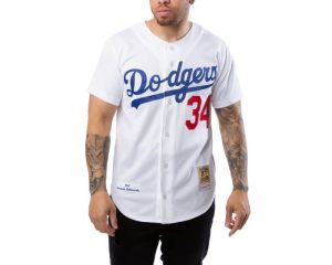 Jersey Mitchell & Ness MLB Los Angeles Dodgers, Fernando Valenzuela Special Edition Champions 1981