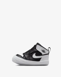 JORDAN 1 CRIB WHITE BLACK