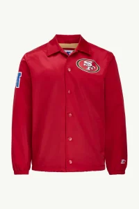 Jacket Satin Starter NFL San Francisco 49ers "Red"