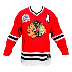 Jersey NHL Blackhawks #7 Chris Chelios 1991-92
