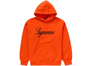 Supreme Embroidered Script Hooded Sweatshirt